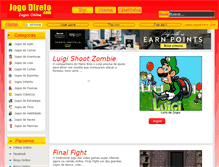 Tablet Screenshot of jogodireto.com